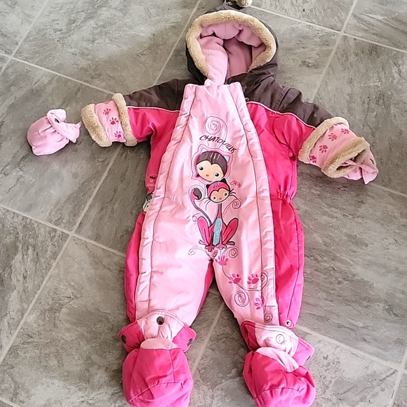 Peluche & Tartine Baby Snowsuit Fleece - Picture 1 of 13